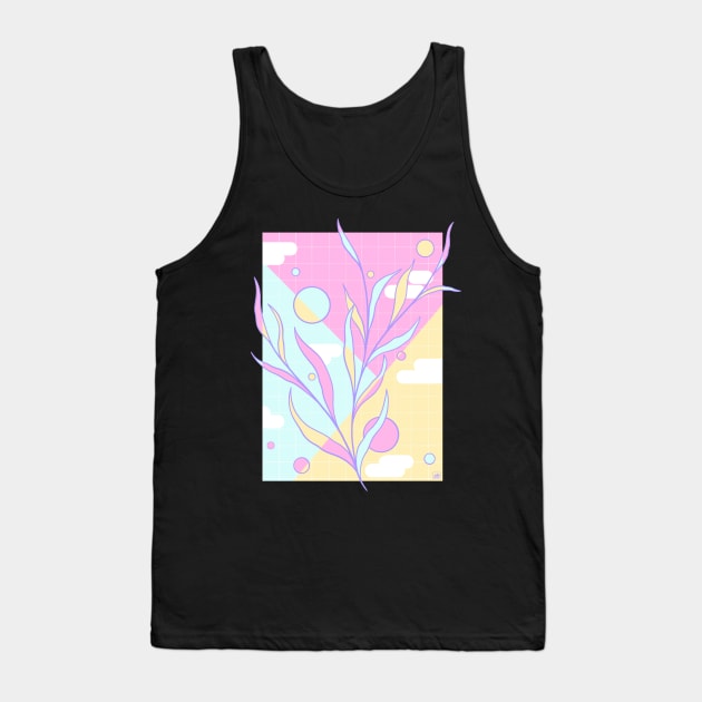 Colourful Botanicals Tank Top by Cosmic Queers